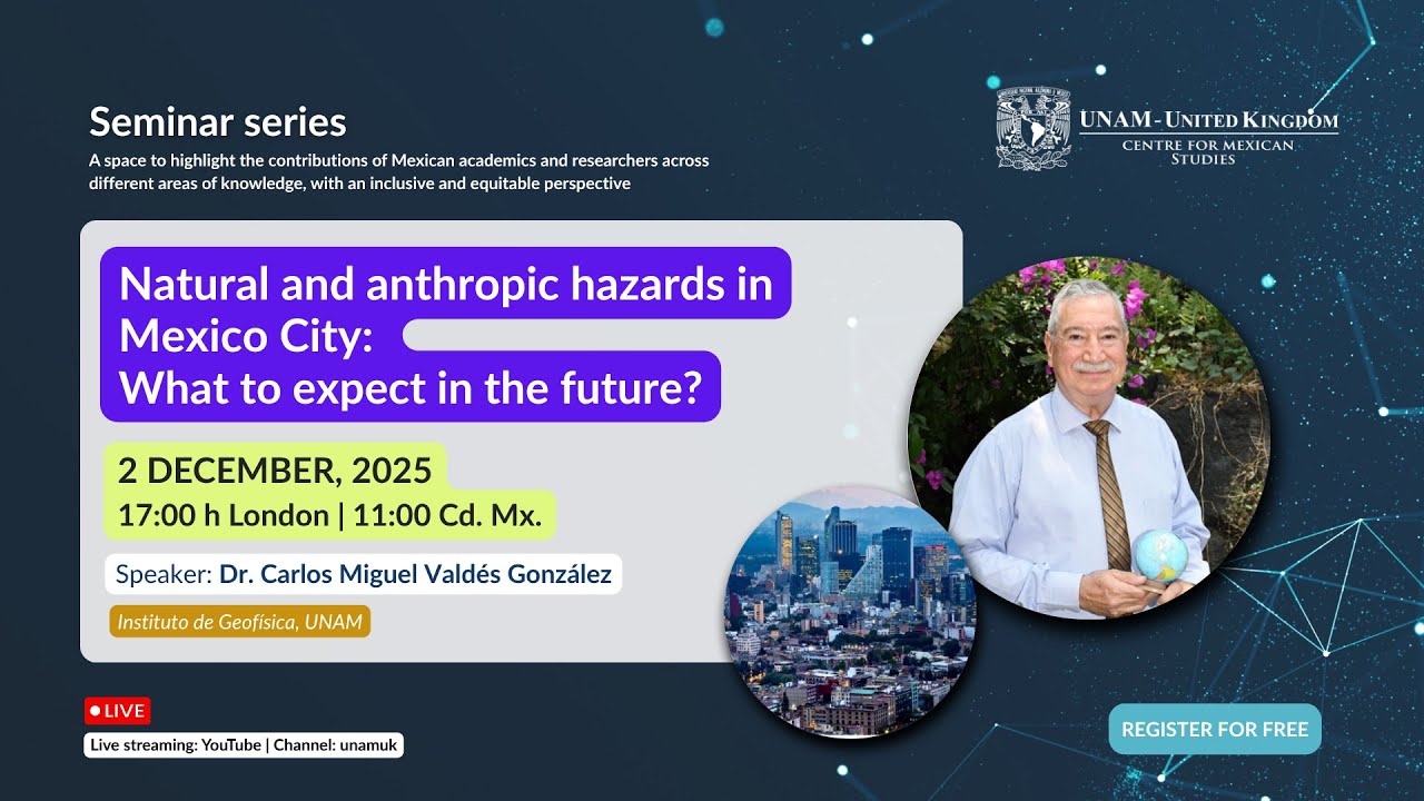Natural and anthropic hazards in Mexico City: What to expect in the future?