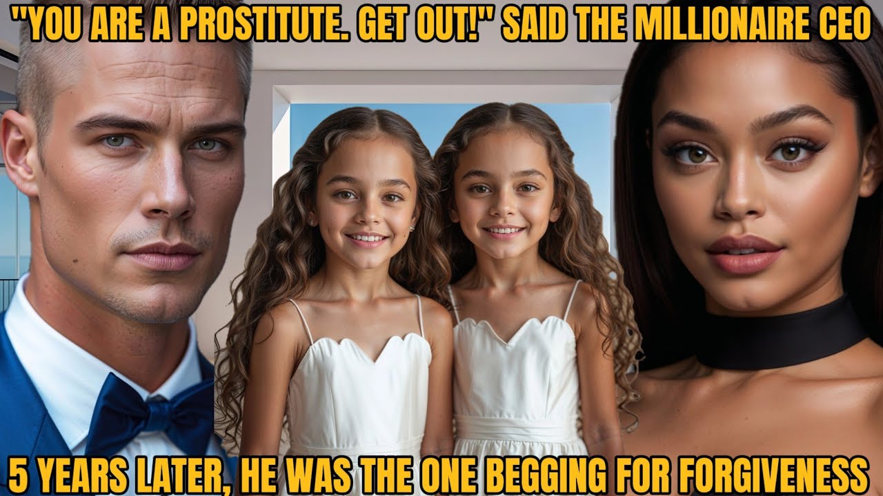"You Are a Prostitute. Get Out!" Said the Millionaire CEO — 4 Years Later, He Was the One Begging