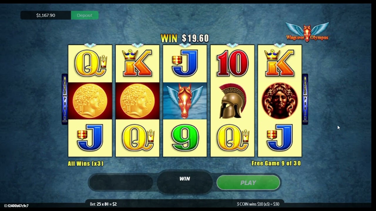 Wings over Olympus   Bonus