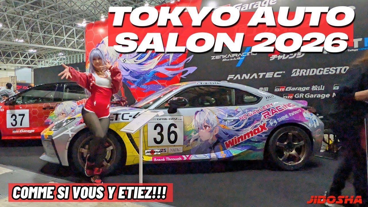 Tokyo Auto Salon 2026: Comme si vous y étiez!!!