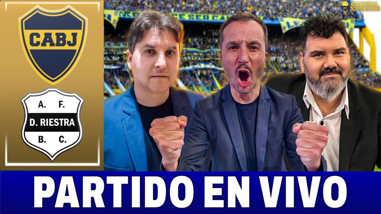 🔴 BOCA JUNIORS vs RIESTRA EN VIVO | DEBUT EN EL TORNEO APERTURA 2026
