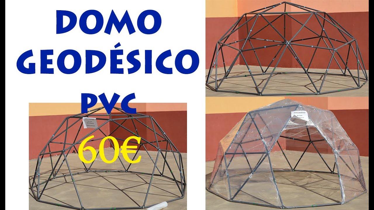 Domo Geodésico con Tubos de PVC