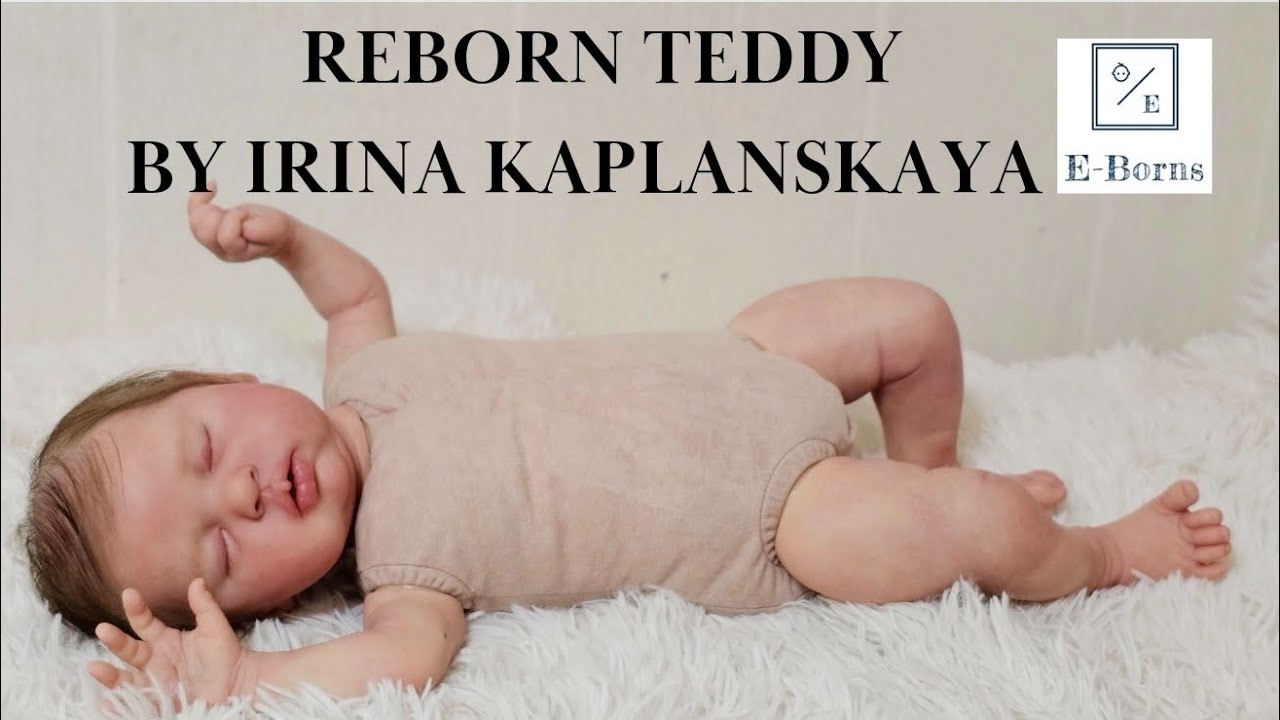 Teddy by Irina Kaplanskaya reborned by E-Borns