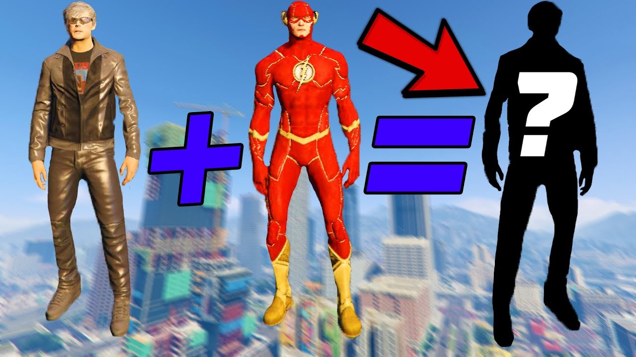 I COMBINED QUICKSILVER AND FLASH MOD IN GTA 5! | gta 5 mods