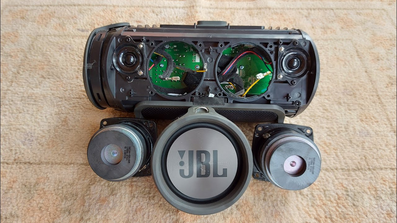 como abrir a caixa JBL Xtreme, como é por dentro dela !!!