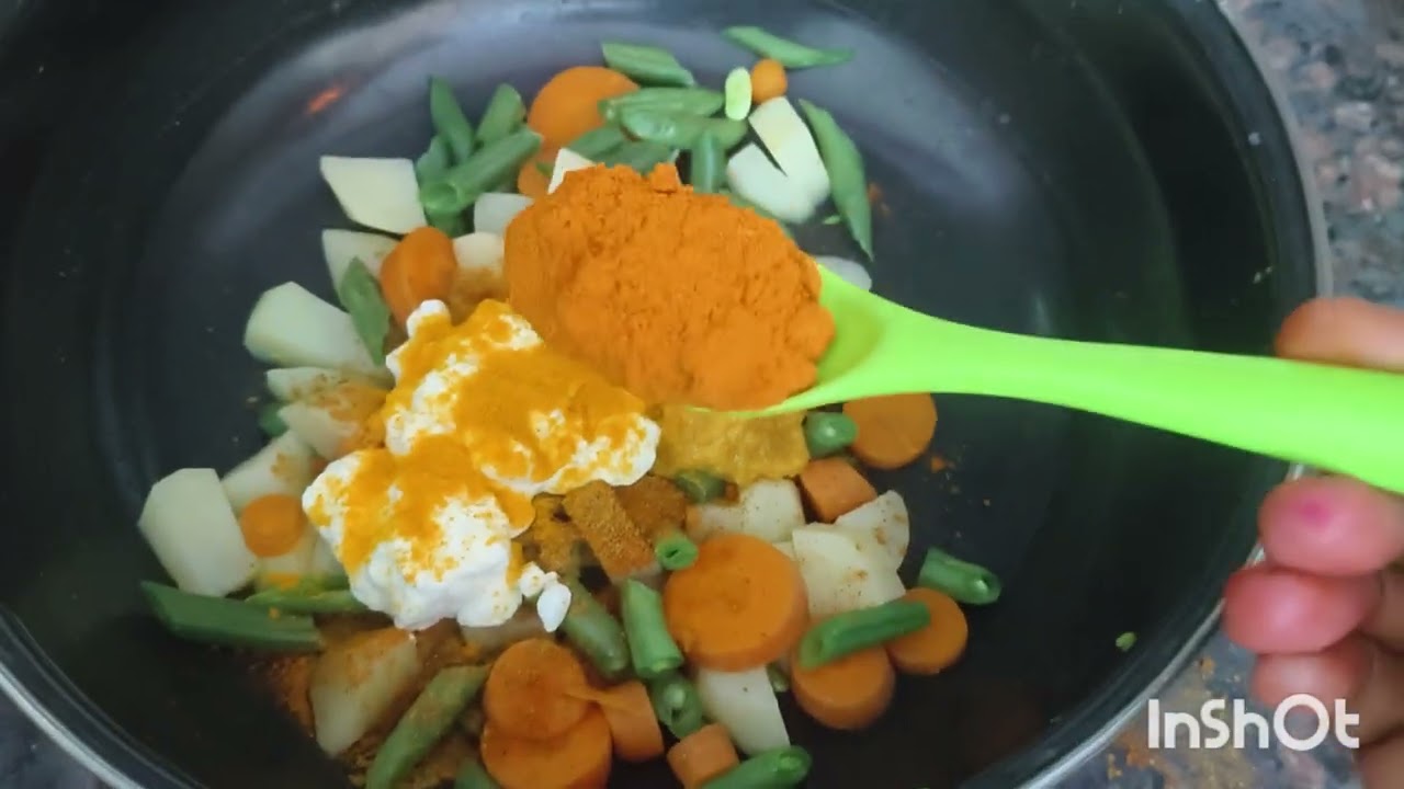 Vegetable biryani#food#viralvideo 