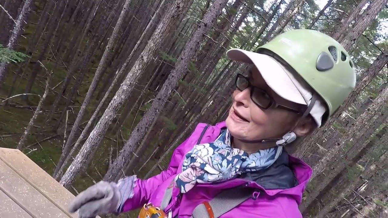Zip Lining-Grizzly Falls, Skagway Alaska