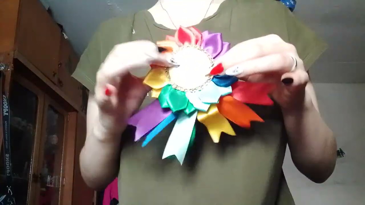 Асмр по цветам радуги 🌈💐🎋🥳🎊🎉