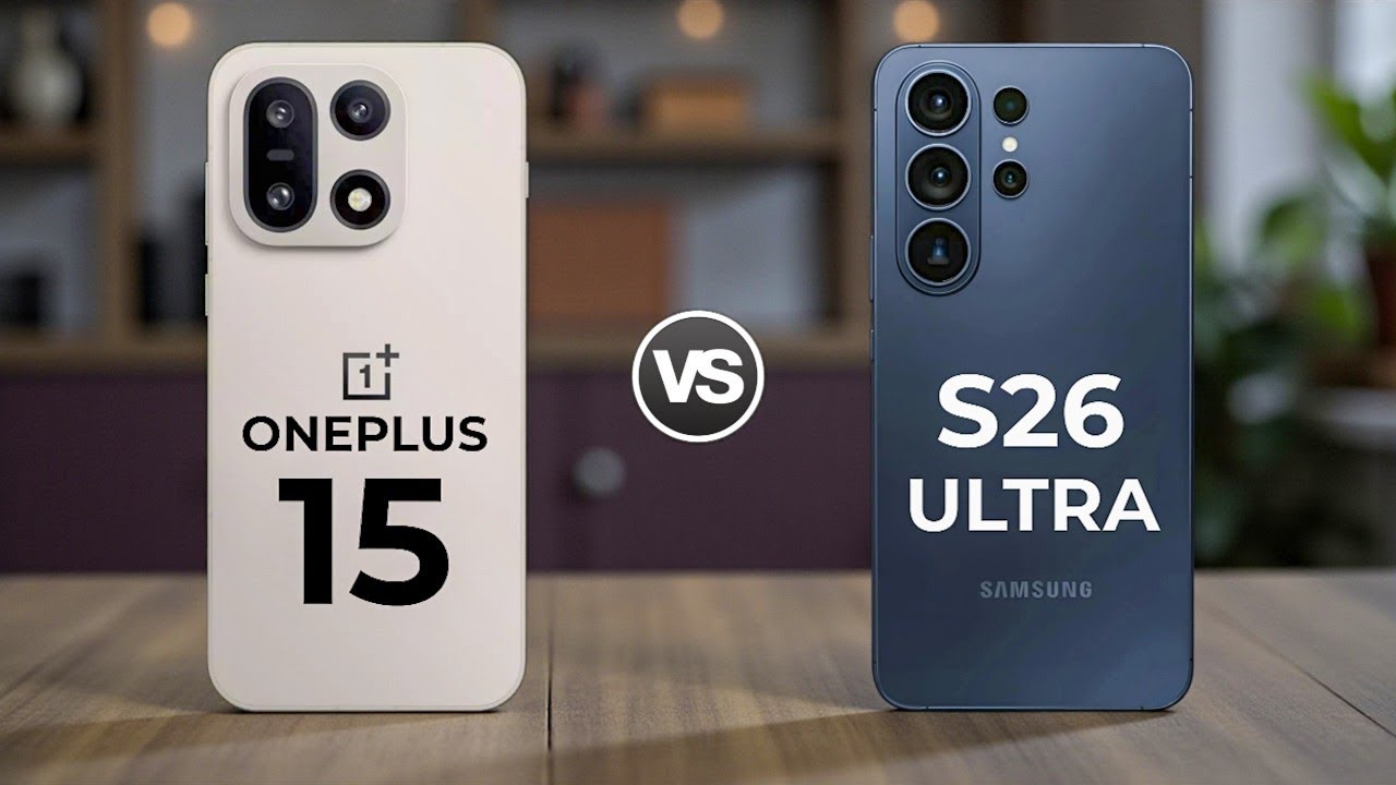 Oneplus 15 5G Vs Samsung Galaxy S26 Ultra