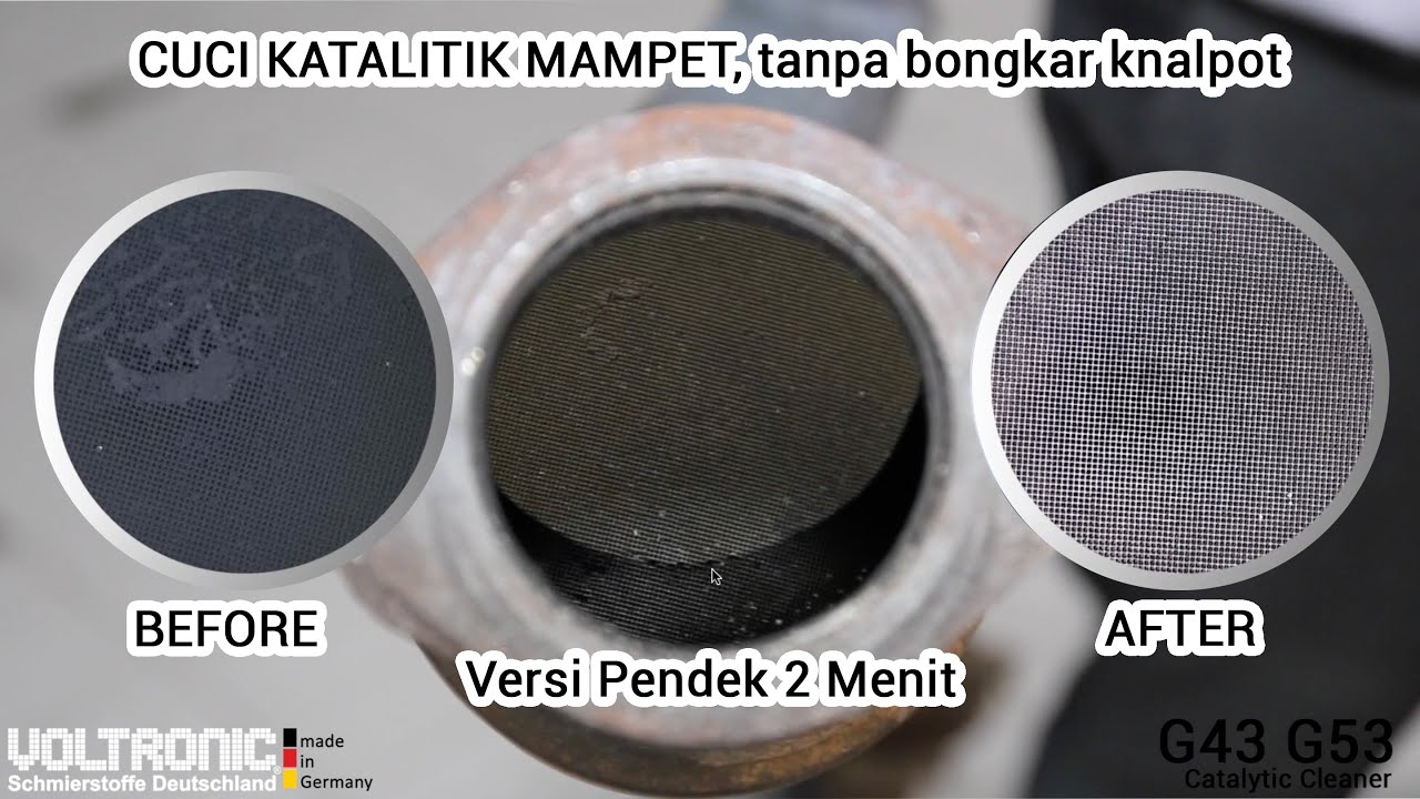 VOLTRONIC G43 G53 Catalytic Cleaner Short Version - Pembersih Katalitik Nissan Serena C24 160.000 km
