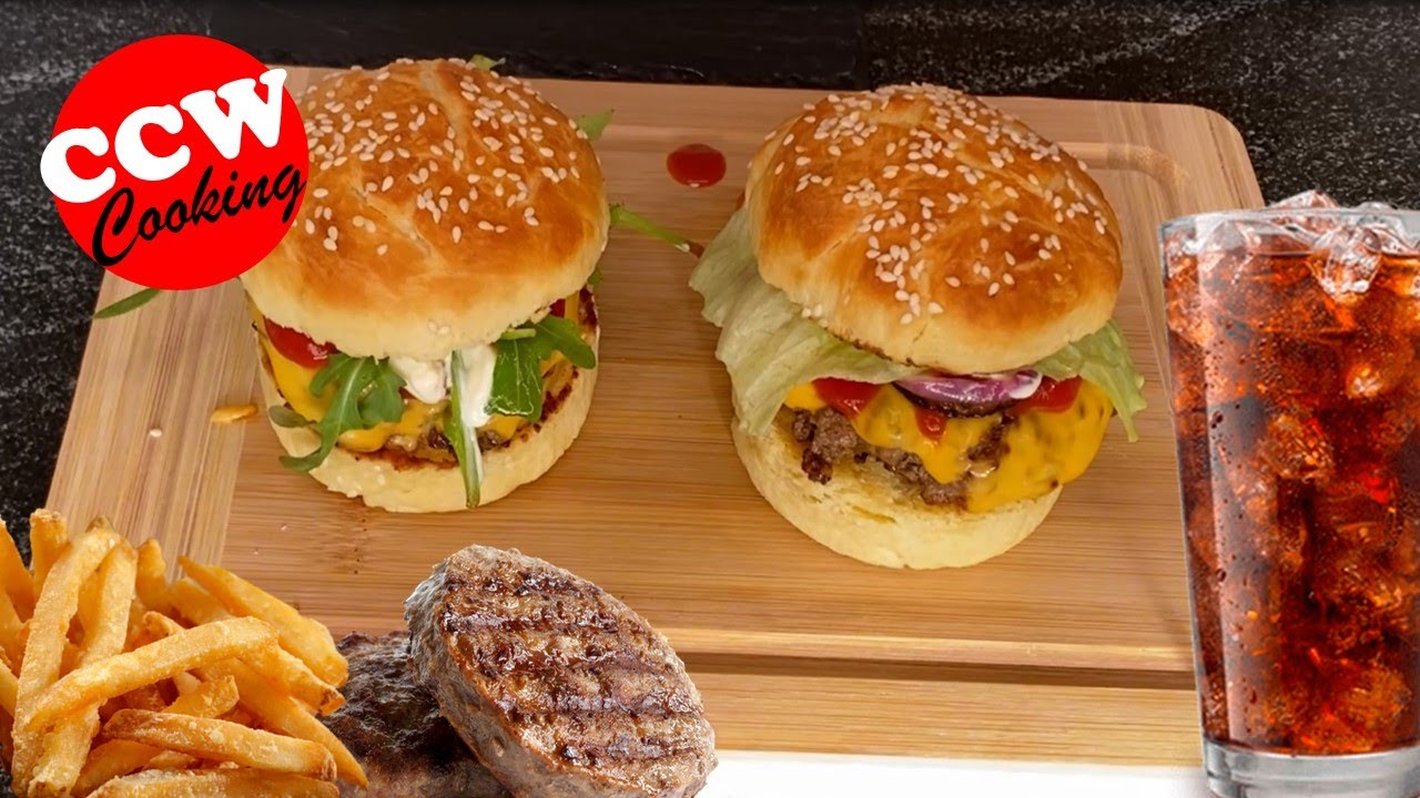 Best Homemade Hamburger Sandwich Recipe   ❤  🍔  🇺🇸
