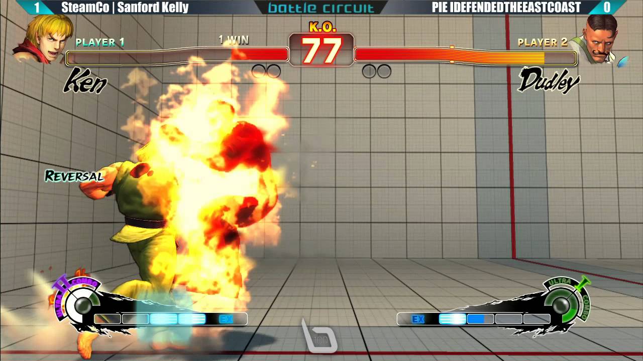 Next Level Battle Circuit #100 - USF4 - Winners Final - TSC Sanford Kelly vs PIE Smug