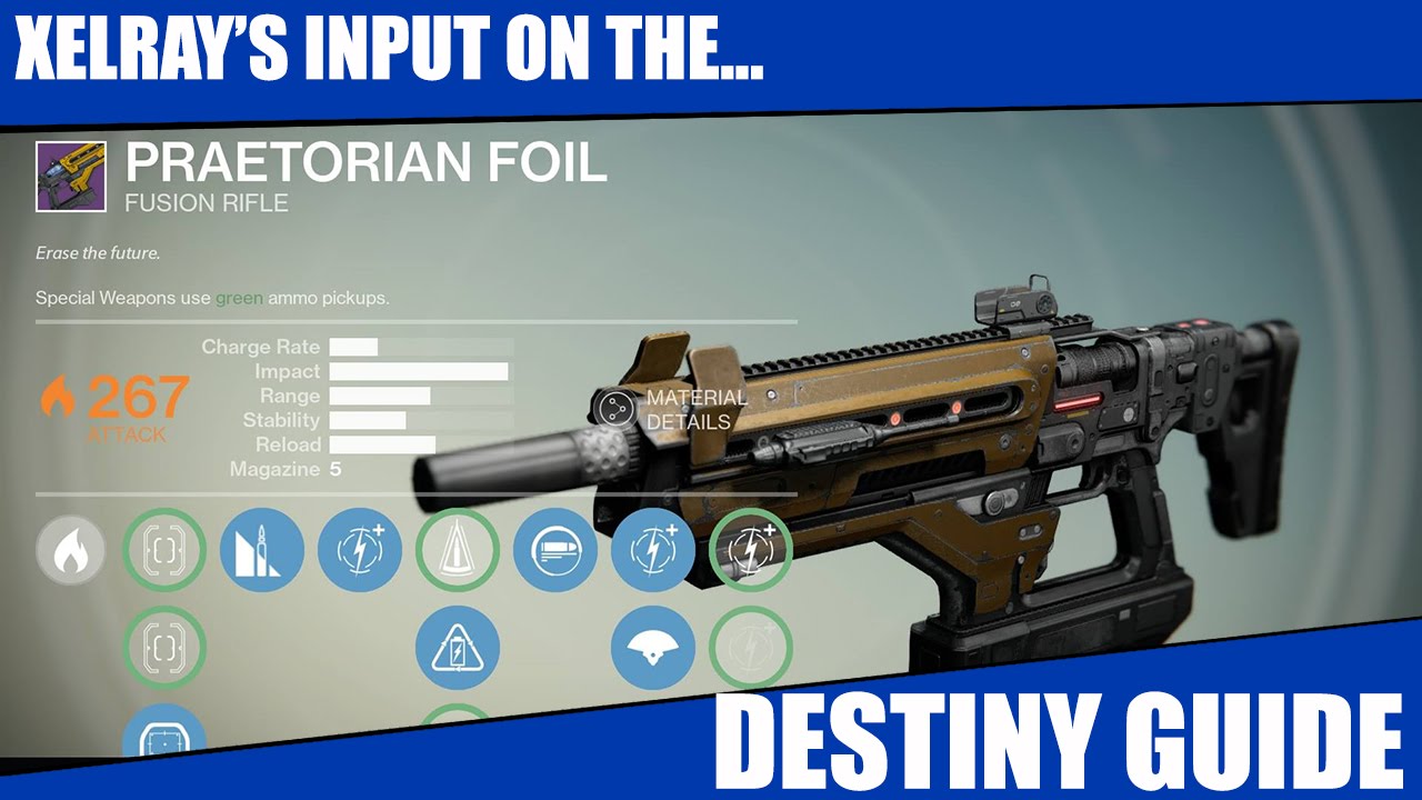 Destiny - Praetorian Foil - Best Legendaries EP. 12