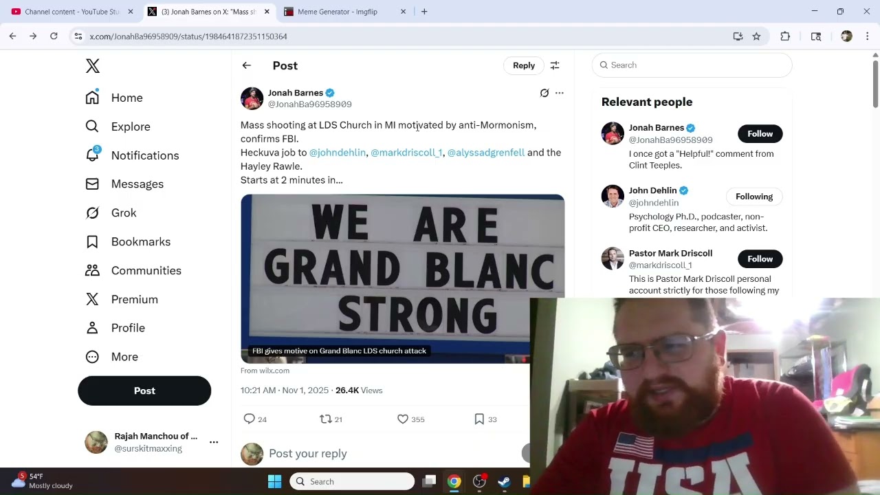 Jonah Barnes' DISGUSTING Accusation Against Mormon Critics! 