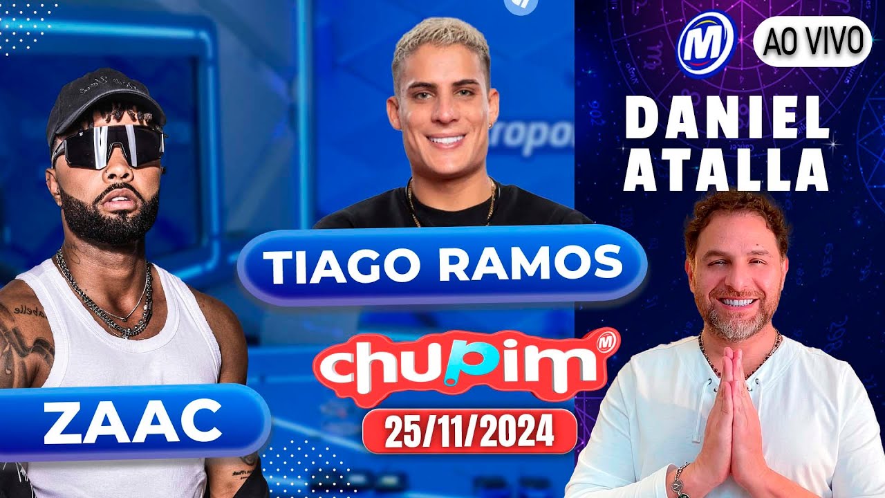 ZAAC I TIAGO RAMOS I DANIEL ATALLA I CHUPIM METROPOLITANA - 25/11/2024