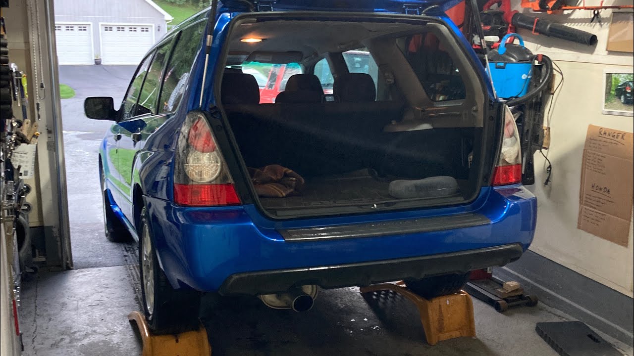 2008 Subaru Forester Fuel Tank Removal and Reinstall