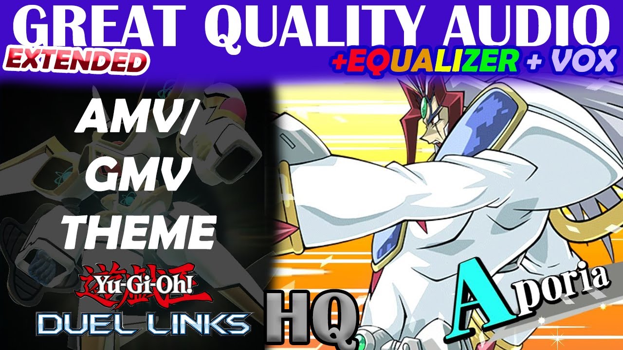 ♫Aporia Theme Duel Links AMV/GMV + Voice Lines Japanese English BGM OST Extended