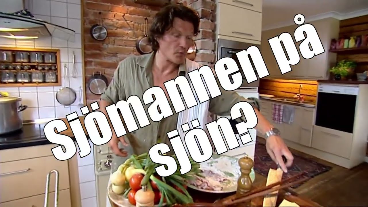 Per Morberg lagar sj&ouml;mansbiff
