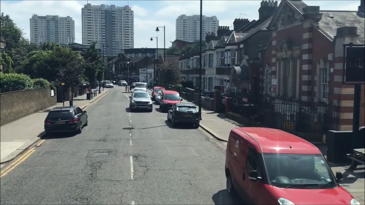 FULL ROUTE VISUAL | London Bus Route W8 - Chase Farm to Lea Valley | TE1448 (LK13BFZ)