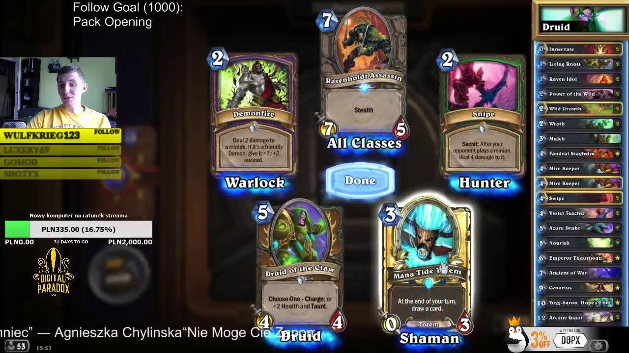 Niesamowity pack opening na 1000 follow&oacute;w by Zavada