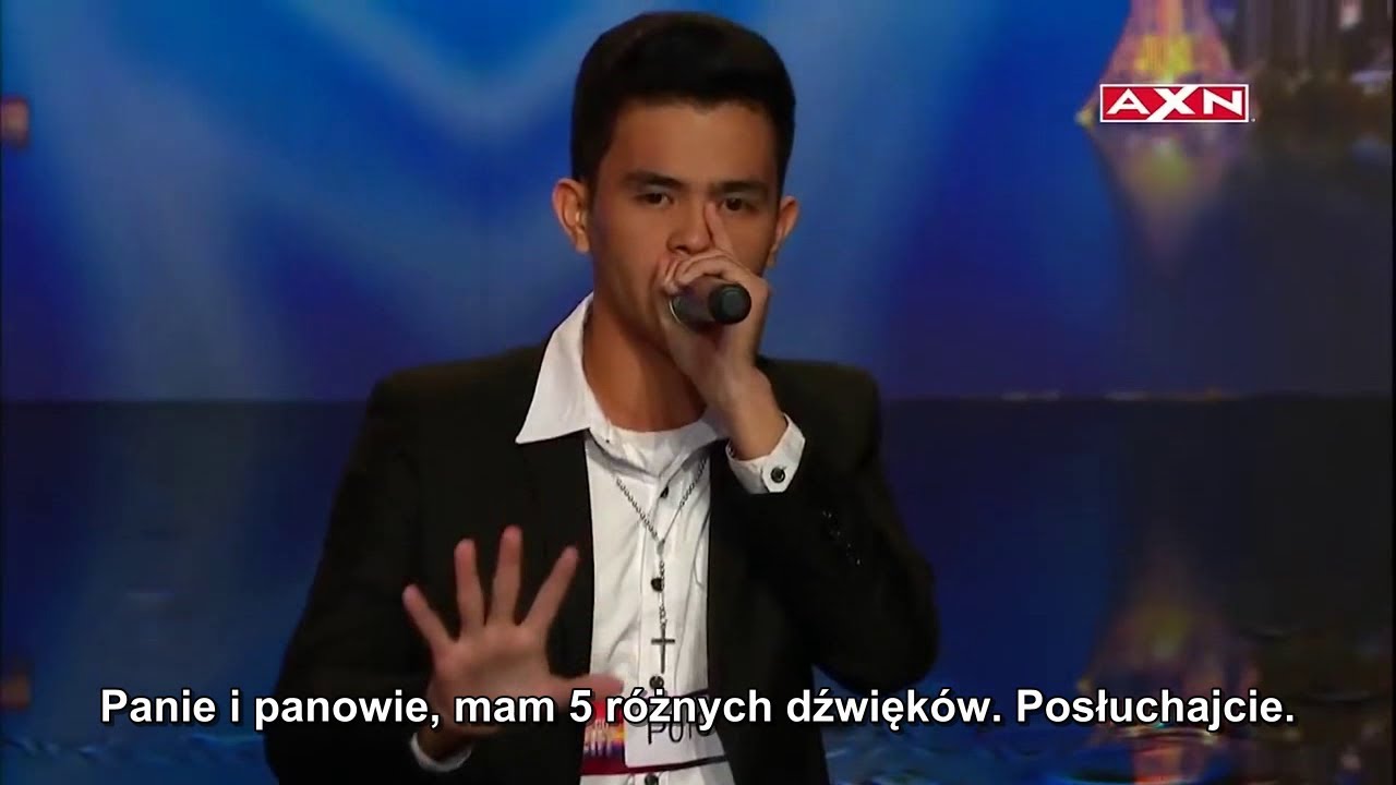 Spryciarski beatboxer w azjatyckim Mam Talent