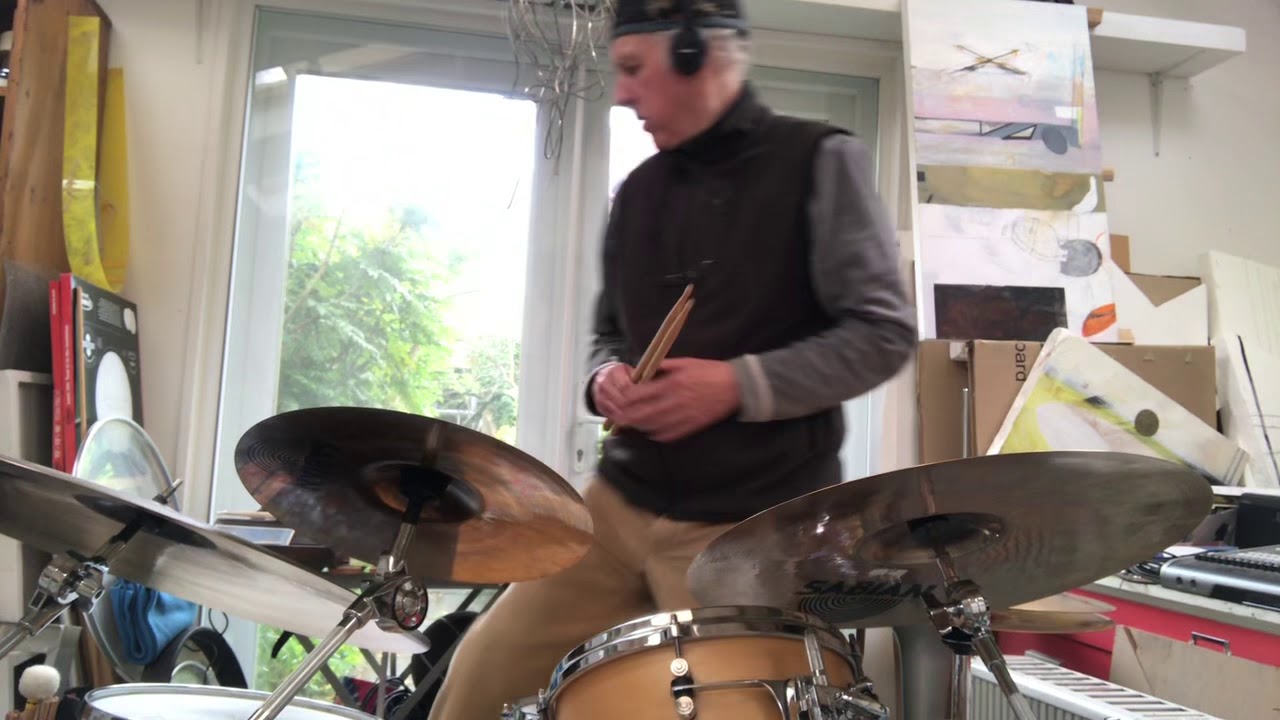 Free Improvisation on Drums. Ashley West