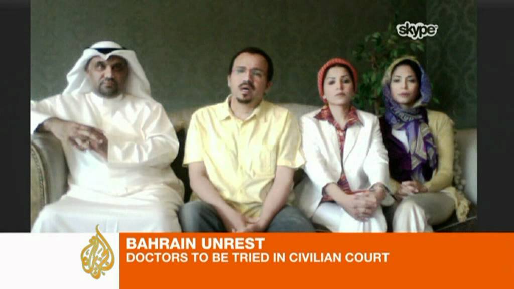 Bahrain medics to face civilian court retrial