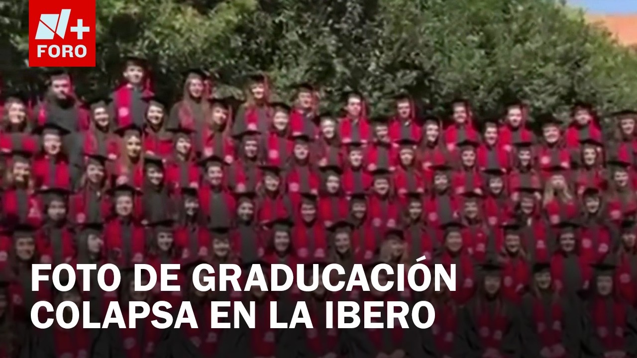 Momento exacto del colapso de gradas en la Ibero Santa Fe; hay decenas de heridos