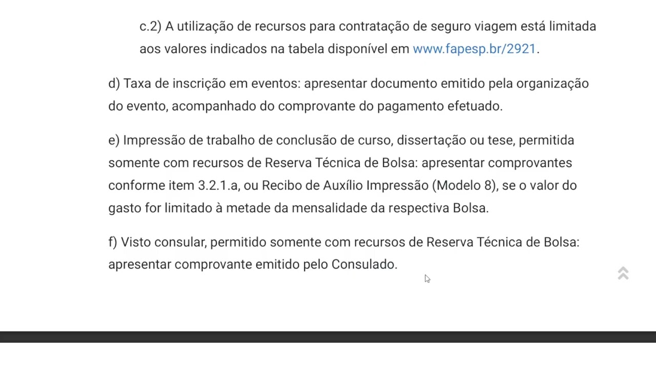 Normas FAPESP - Áudio Leitura - Parte 4