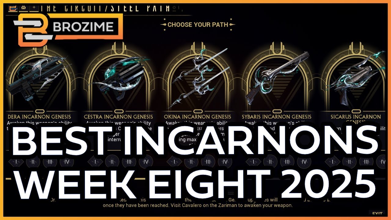 The BEST INCARNON Week Eight | Warframe Build Refresh