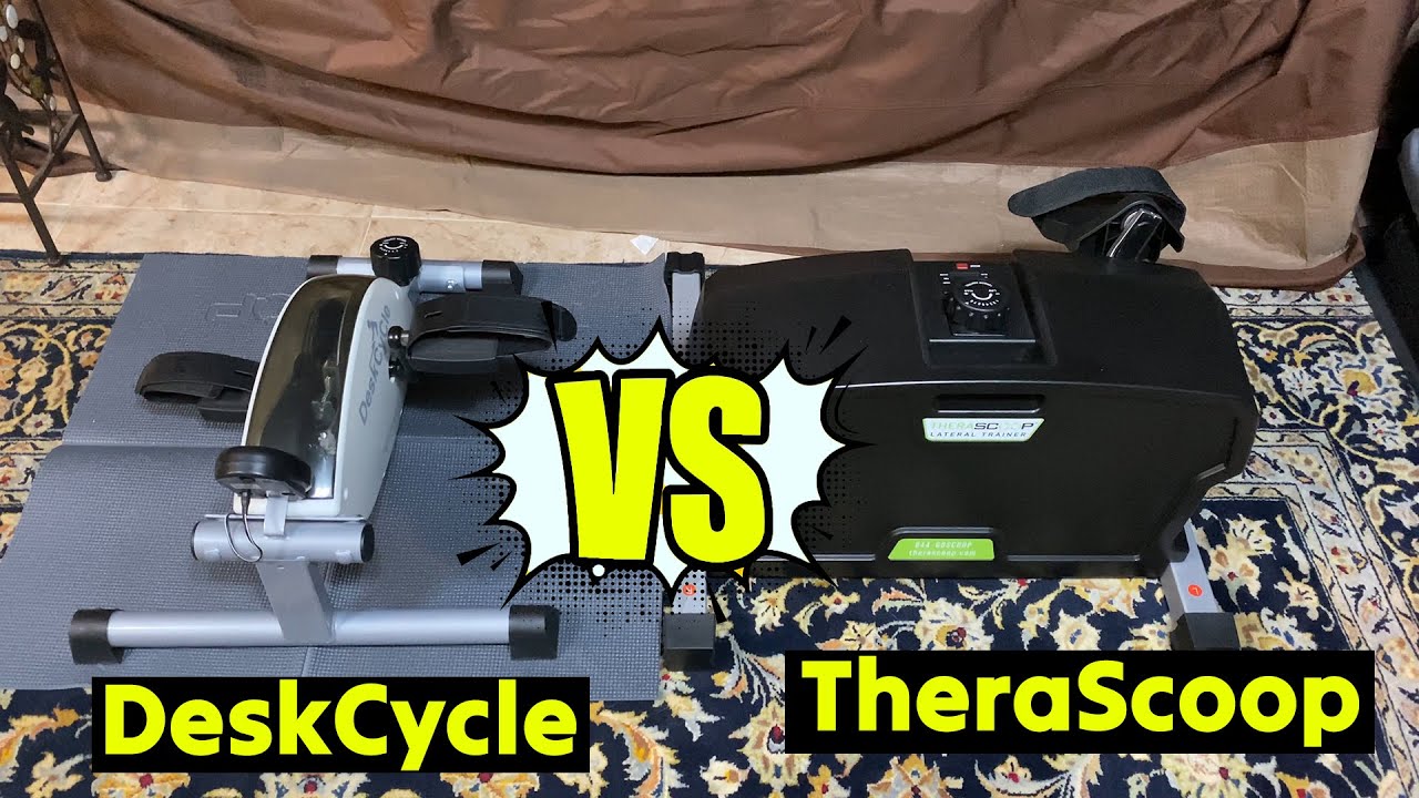 DeskCycle vs. TheraScoop Under Desk Exercise Machine 😎 @Gadgetify