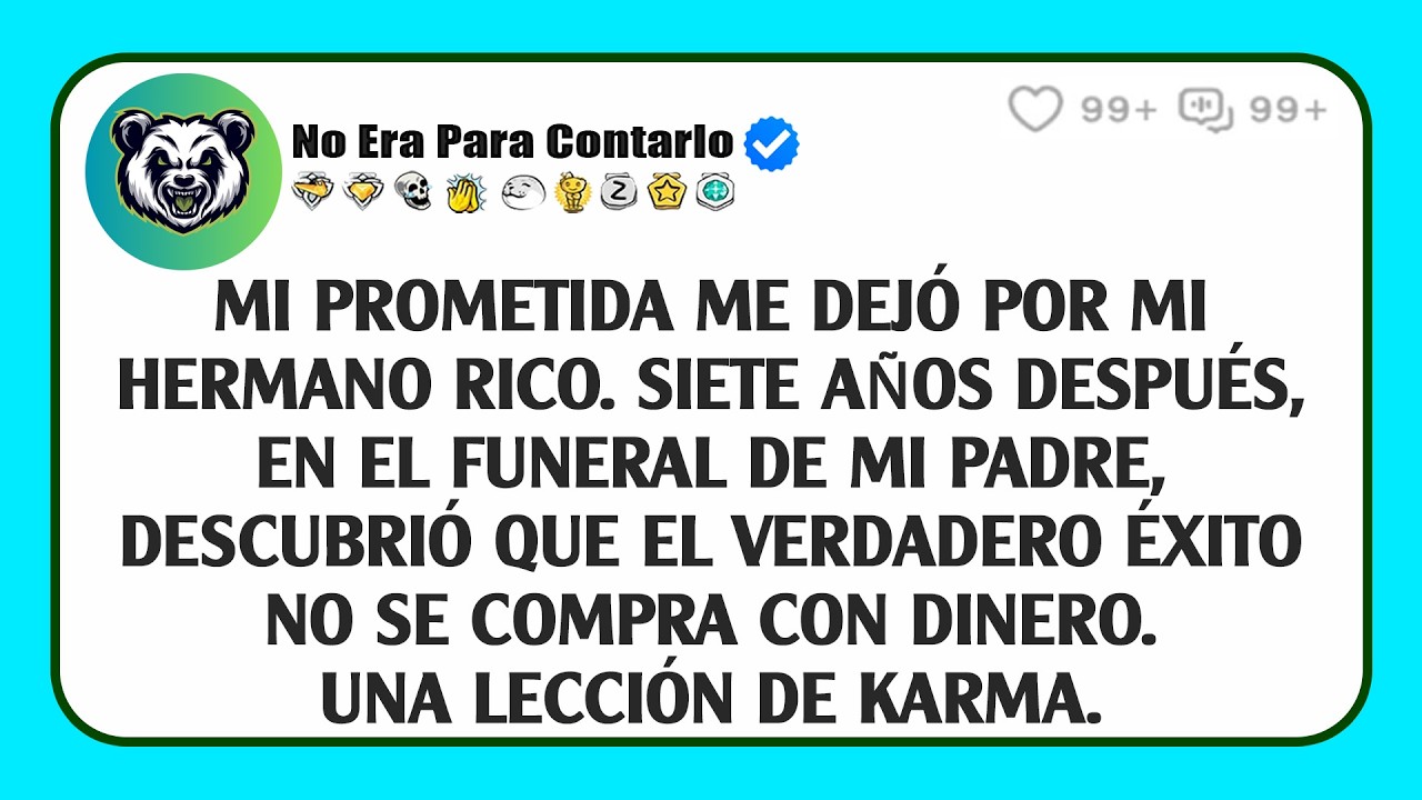 Mi prometida me dejó por mi hermano rico. Siete años después, en el funeral de mi padre...