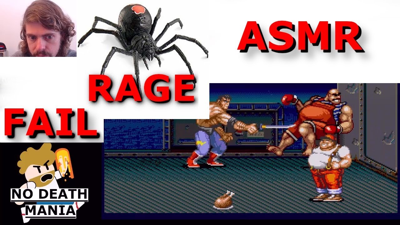 Пауки ASMR RAGE и FAILS: Streets of Rage 2 Без смерти
