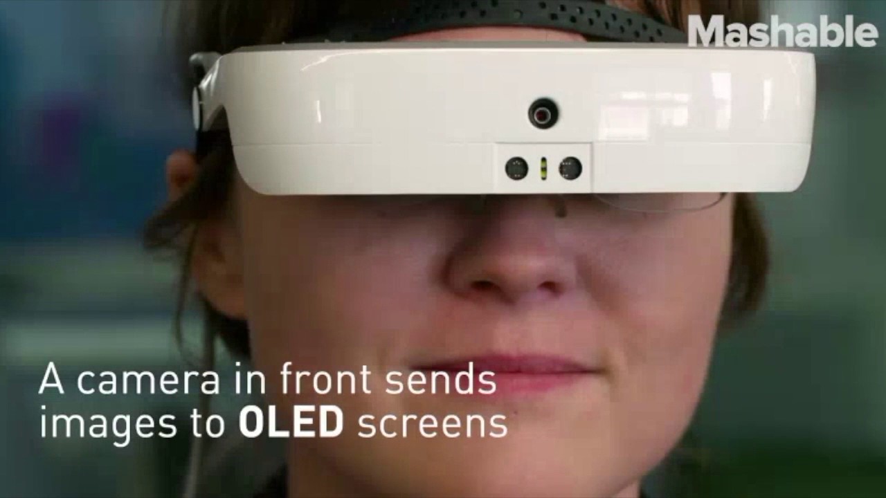 Mashable: These glasses give sight to the legally blind