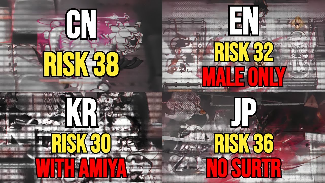 [Arknights] How Does CC#12 PV Differ Across Servers?