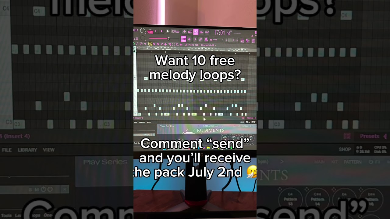 Drops July 2 🍻#loops #melody #melodies #samplekit #producer #beatmaker #beats #sample #samples