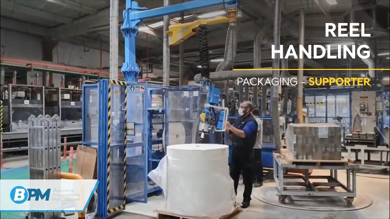 BPM Industrial Manipulators - Reel Handling