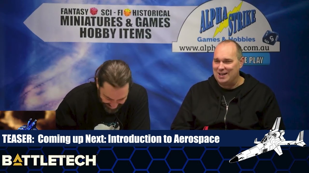 Coming Next To Alpha Strike's Channel: BattleTech Introduction To Aerospace. | Talon Games & Cav
