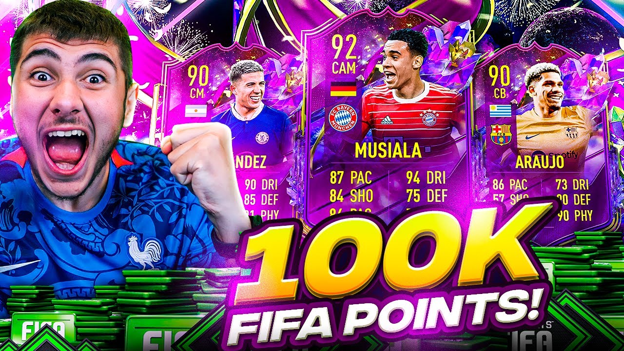 Я потратил 100 000 FIFA Points на команду №2!
