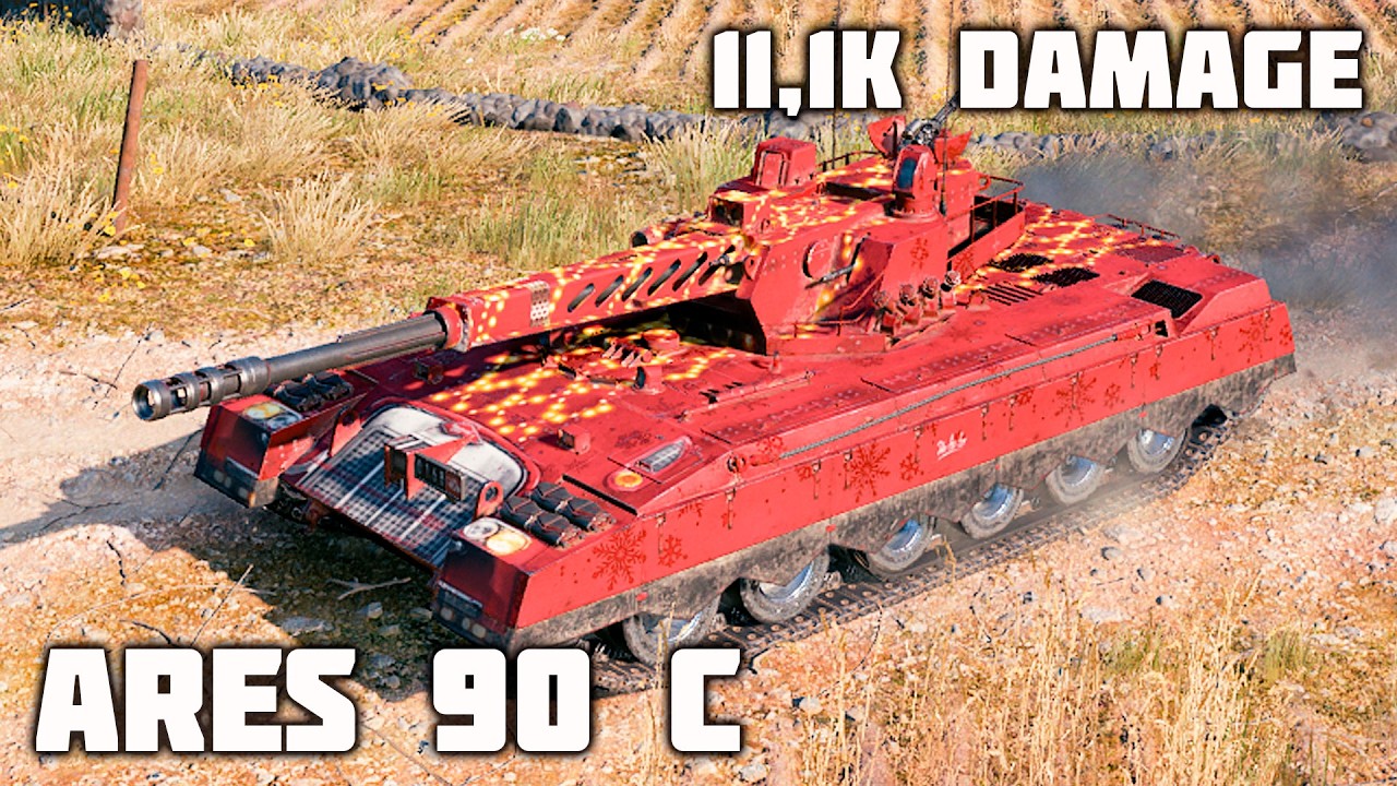 Ares 90 C WoT – 6Kills, 11,1K Damage