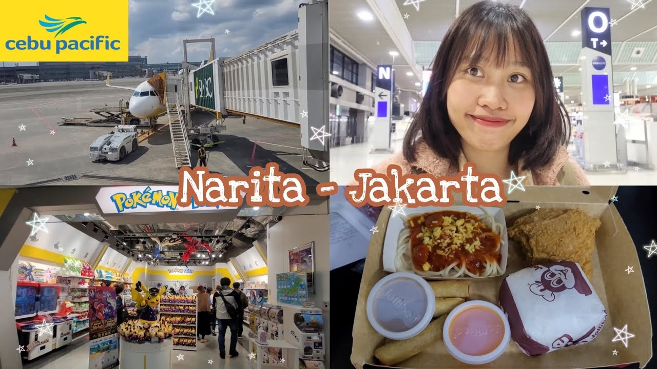 Penerbangan Transit NARITA - JAKARTA Dengan Cebu Pacific 2023 | Nyobain Jollibee Di Manila ✈️
