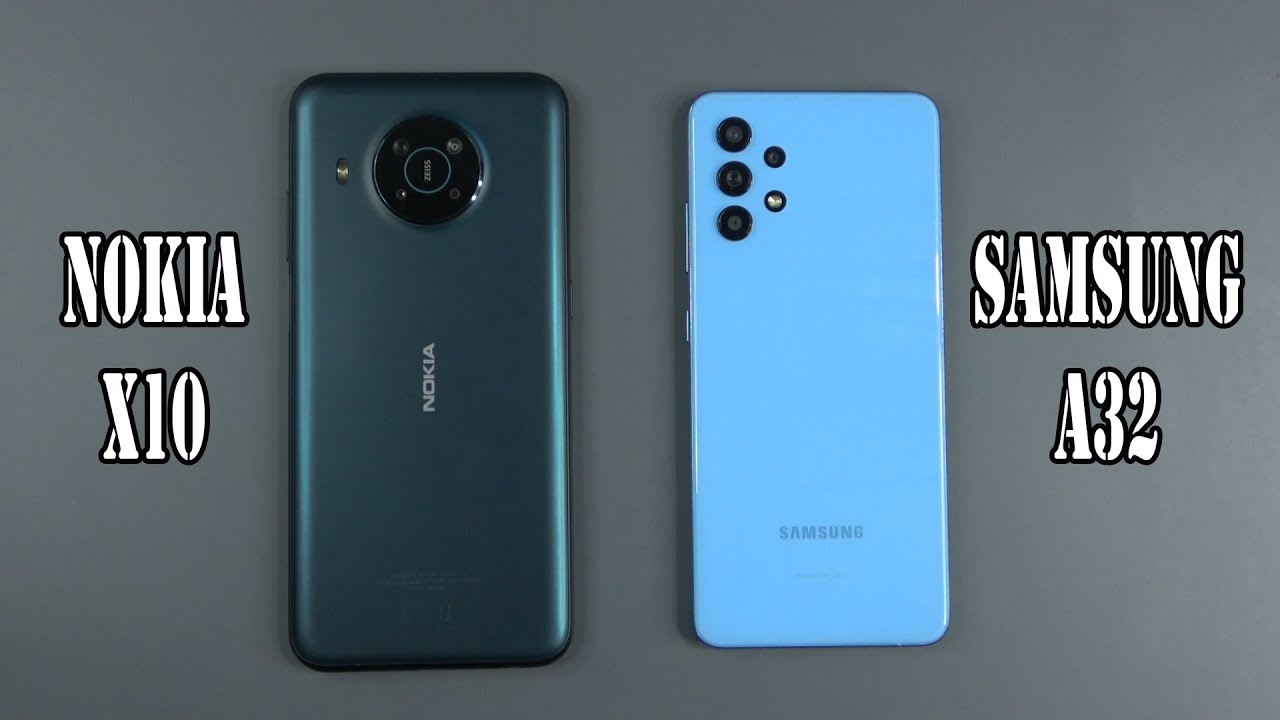 Nokia X10 vs Samsung Galaxy A32 | SpeedTest and Camera comparison