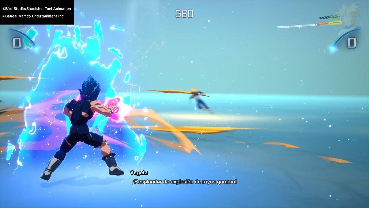VEGETA VS GOKU UU - Educando a un Goku ultra instinto