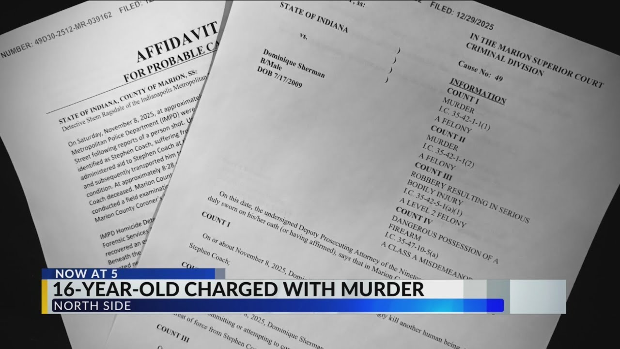 16-year-old charged with murder after trade of pistol for fake Rolex turns deadly