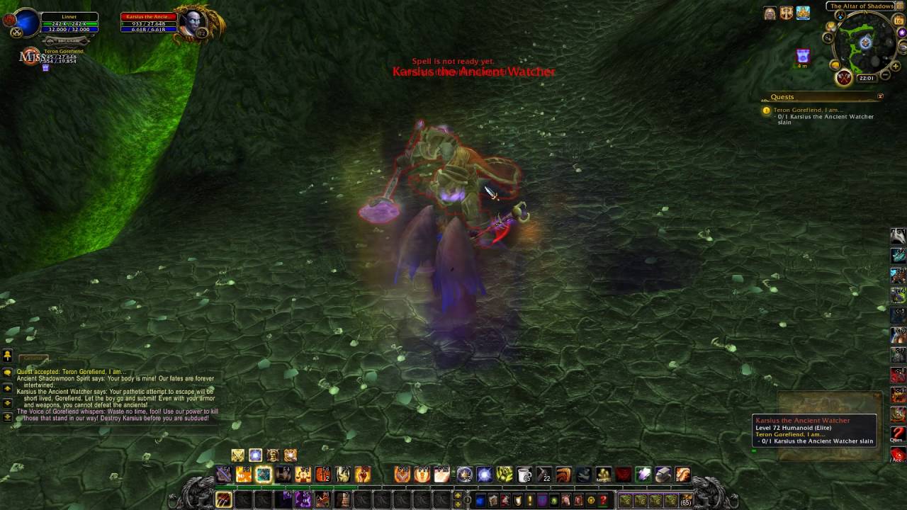 Teron Gorefiend I Am Quest Playthrough - Shadowmoon Valley