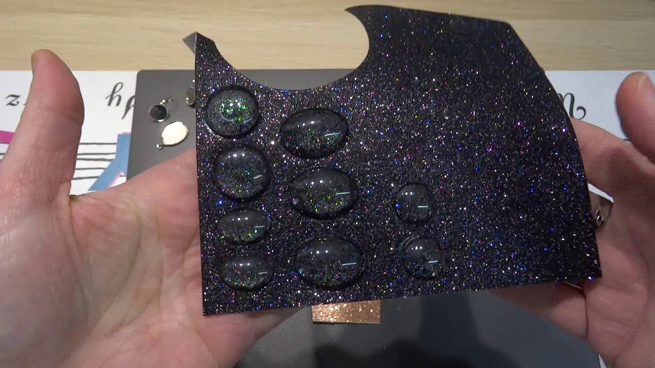 Mon 1er TUTO : BIJOUX CABOCHON avec du PAPIER ACTION