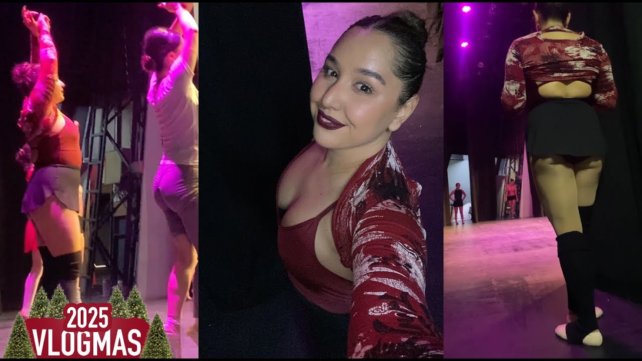 ¡VLOGMAS Día #9 !| LAURA CORTÉS | Ensayo en el Teatro! 🩰🎭