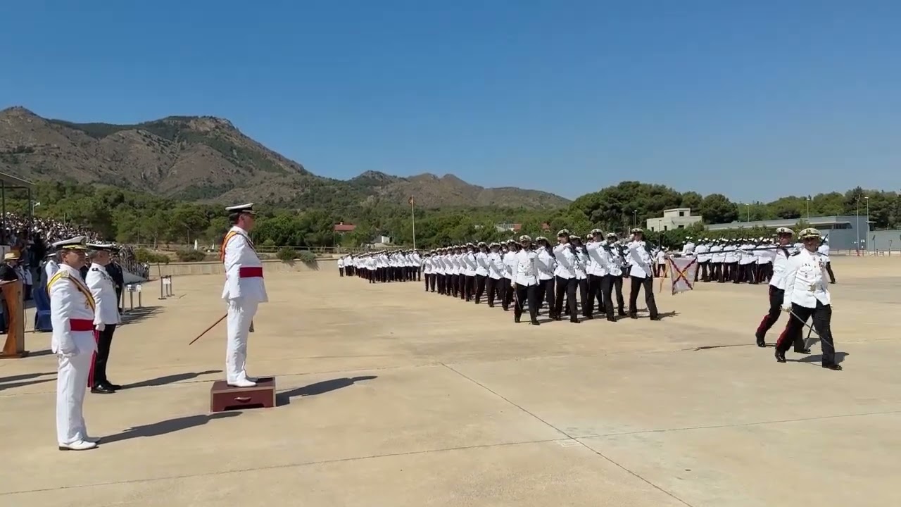 DESFILE JURA DE BANDERA DE INFANTERIA DE MARINA PRIMER CICLO 04 07 2025 CARTAGENA