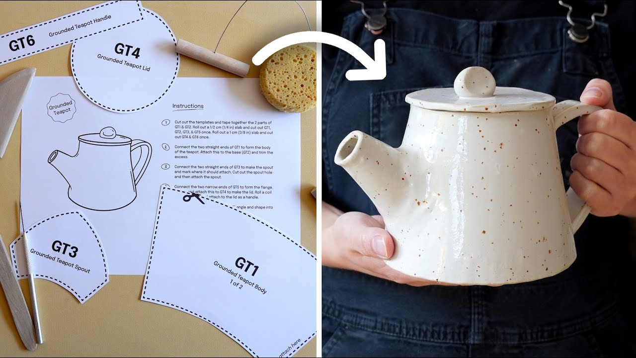 Easy teapot with slab building templates