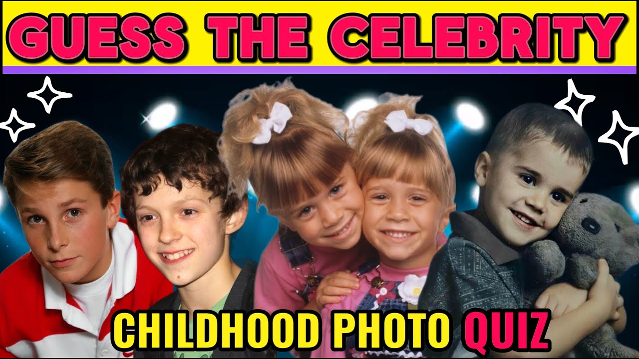 Guess The Celebrity | 101 Celebrity Childhood Photo Quiz | NEW Christmas Edition!